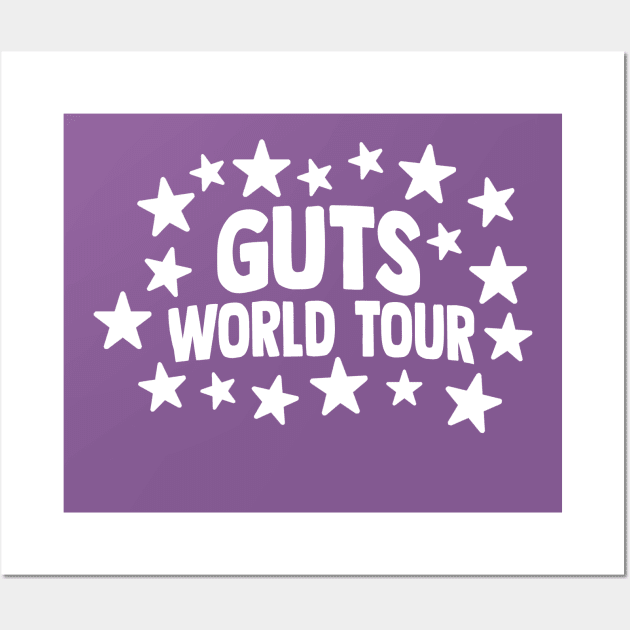 Guts World Tour Wall Art by SwiftLyrics